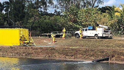 Chemical reaction causes yellow cloud, nasty smell in Palm Beach Country Estates