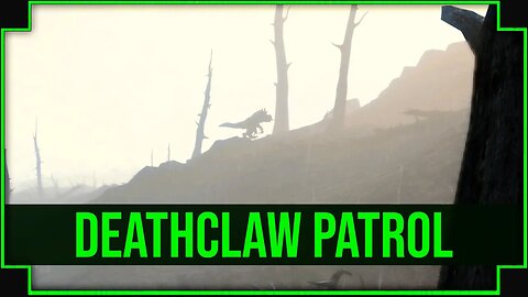 Deathclaw Patrol in Fallout 4 - A Deadly Shadow!