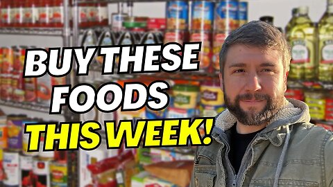 10 Foods You NEED To BUY NOW - Prepper Pantry And Emergency FOOD Storage EASY (Last FOREVER)