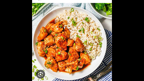 Bourbon chicken