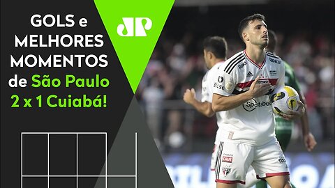 VITÓRIA MUITO POLÊMICA! SÃO PAULO 2 X 1 CUIABÁ | MELHORES MOMENTOS | BRASILEIRÃO 2022