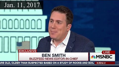 Buzzfeed editor Ben Smith Steele Dossier