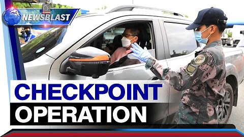 PRO3, nagsagawa ng checkpoint bilang paghahanda sa unang araw ng BSKE