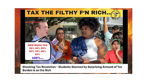 Shocking Tax Revelation - Students Stunned by Amount of Taxes Rich People Pay