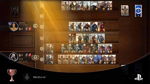 Mandou ver - Vença uma partida de gwent com uma força total de, pelo menos, 187 - The Witcher 3