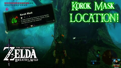 Korok Mask Guide/Location! - Zelda Breath of the Wild "The Master Trials" DLC 1