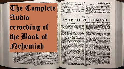 Nehemiah: Satan hates the word of God! Audio book