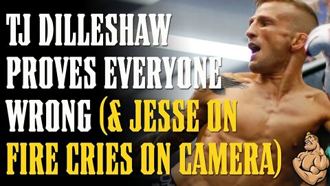 TJ Dillashaw Proves Haters Wrong & Makes Jesse On Fire Cry On Camera