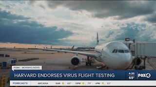 Harvard endorses pre flight virus testing