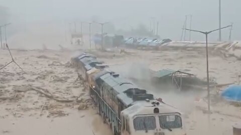 THE LAST SHOTS TAKEN BY AN EYEWITNESS OF THE FLOODS IN ASSAM. INDIA