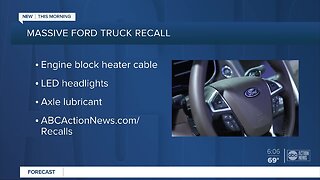 Ford recalls popular F-150 pickup to fix headlamp problem