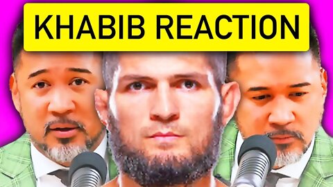 Millionaire Reaction to Khabib Nurmagomedov on How Muslims View Money