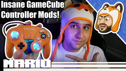 Ultimate Custom GameCube Controller - Resin Casted Buttons, Reactive LEDs and More! ft. RockerGaming