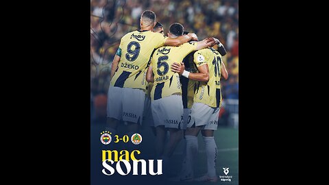 Highlight Fenerbahce 3 - 0 Alanyaspor 2024-8-31