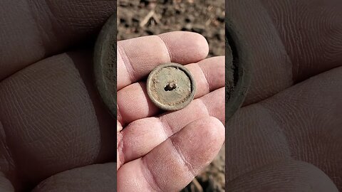 waffle button #relics #coins #buttons #metaldetecting #civilwar #silver #trending #confederate