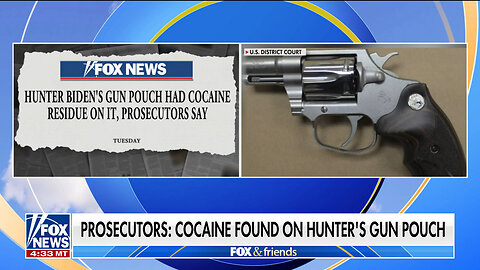 Prosecutors: Cocaine Found On Hunter Biden's Gun Pouch