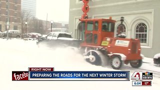 Crews across KC prepare for next round of winter weather