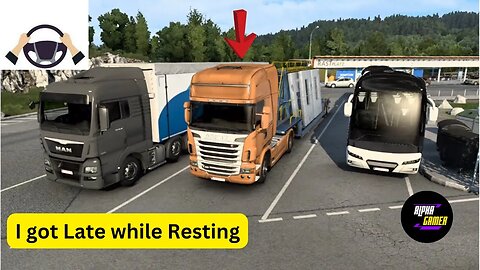 Concrete Convoy Challenge: Maneuvering Massive Structures in Euro Truck Simulator to Beat the Clock!