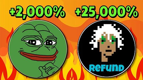 REFUND RFD!! REUND HUGE REVERSAL INCOMING!! WILL IT PUMP LIKE PEPE?!