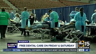 Free dental clinic coming to Phoenix this weekend