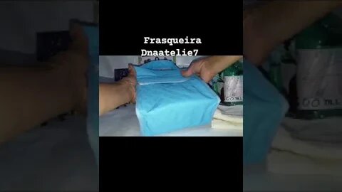 Frasqueira em couro sintético 🥰👏👏