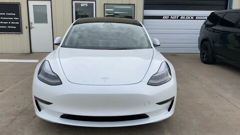 Tulsa Auto Wraps | White Glove Auto | Tesla Model 3