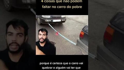 4 coisas que não podem faltar no carro do pobre