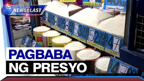 Presyo ng bigas, inaasahang bababa na sa mga susunod na buwan