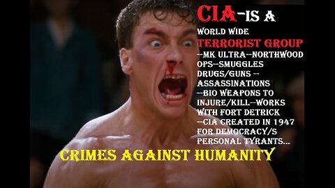 CIA a WORLD WIDE TERRORIST GROUP