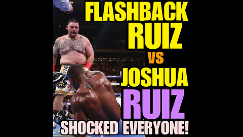 Andy Ruiz Jr shocks world with knockout of Anthony Joshua