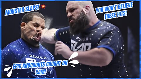 Power Slap Championship Best Moments | Monster Slaps & Epic Knockouts #PowerSlap