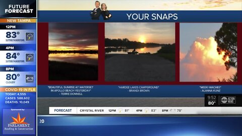 What's Good Tampa Bay? | Send photos of #TampaBay sunrises! (9 am)