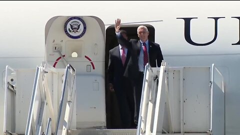 Vice President Mike Pence speaks in Sterling Heights