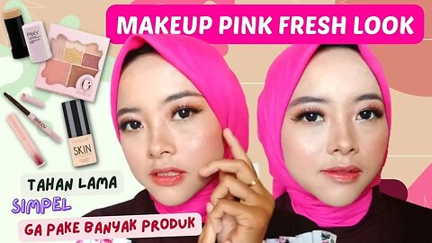 PINK FRESH LOOK MAKEUP