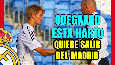 ODEGAARD se HARTÓ de ESPERAR! ¿Por qué ZIDANE no cuenta con el NORUEGO?