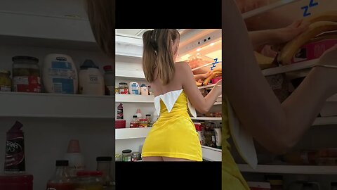 Hot Banana dress | sexy Banana dress | tik tok | tik tok video