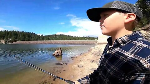 Fishing Idaho, bank fishing Idaho, trout fishing, yellow perch fishing, small mouth fishing.