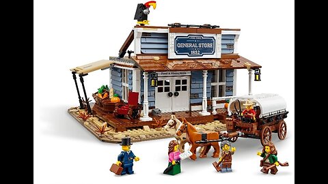 Unboxing and Building Lego 910031 General Store-Part 3