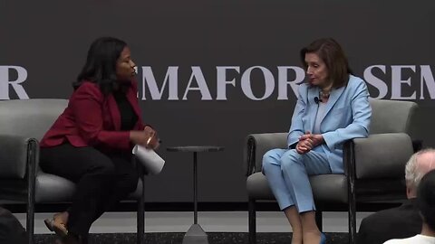 Pelosi: ‘We Had an Open Primary and She [Kamala Harris] Won It’