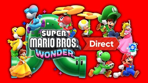 SUPER MARIO BROS WONDER DIRECT LIVE REACTION NOW!