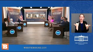 LIVE: President Biden, CEOs meeting to discuss economic conditions...