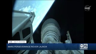 Mars Perseverance rover launch