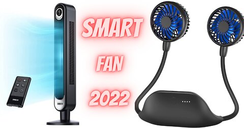 Smart air fan With Remote Control 2022