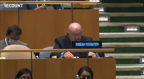 BREAKING: Russian Ambassador Tells UN The Legitimate US President (TRUMP) Was Overthrown!