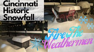 FIRE THE WEATHERMEN 🤣🤣🤣 #CincinnatiSnowfall #HistoricSnowfall