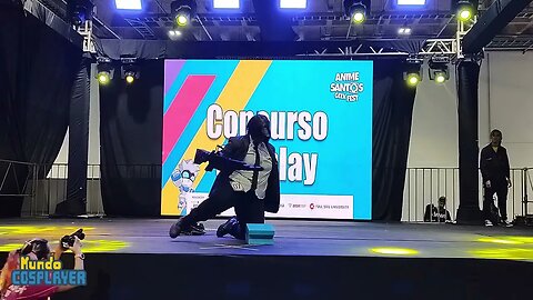 Apresentação Cosplay de Demônio das Armas do anime Chainsaw Man no Anime Santos Geek Fest 2023!