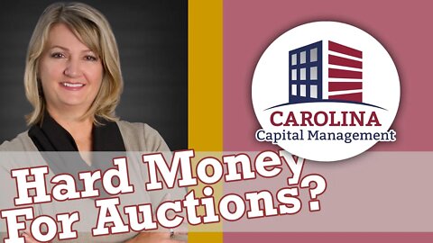 Buy a house at auction with hard money? Carolina Hard Money for Real Estate Investors