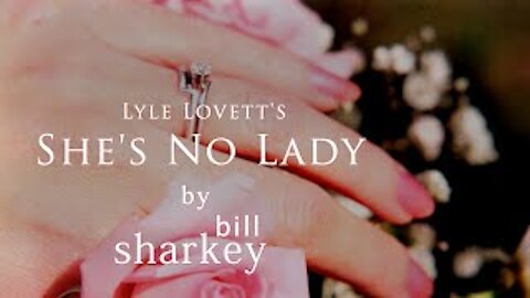 She's No Lady - Lyle Lovett (cover-live by Bill Sharkey)