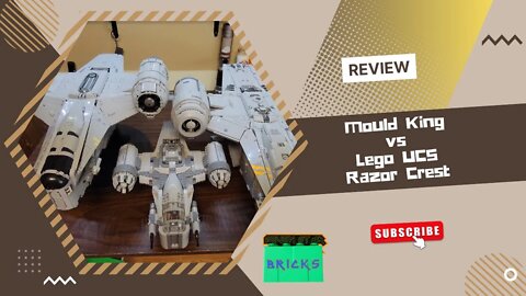 Razor Crest set showdown - Mould King vs Lego UCS - Which set is better?