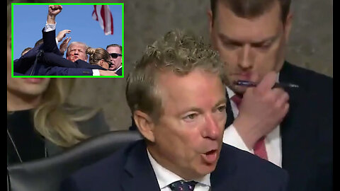 Senator Rand Paul Raises SERIOUS Questions About the Trump Assassination Attempt